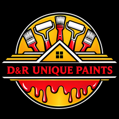 D & R Unique Paints logo